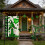 St. Patrick's Day Garden Flag Shamrock Design 1 Pack 4