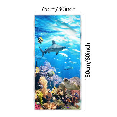 Μαλακή πετσέτα θαλάσσης από μικροΐνες, 30x60", γρήγορο στέγνωμα, ελαφριά, μεγάλη, 2