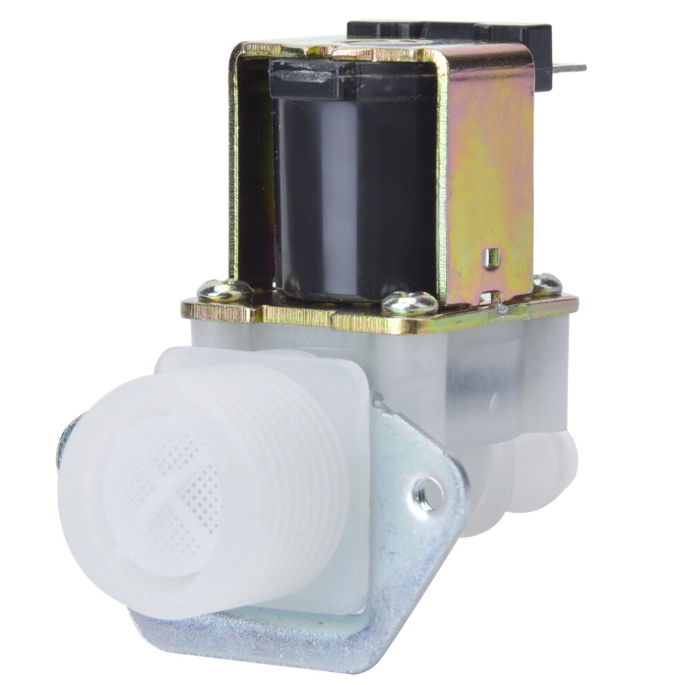 3/4In 220V Electric Solenoid Valve Water Inlet 1-Way, Plastic Guide 8481392542828