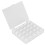 Durable and Smooth Bobbins for Sewing Machines Transparent Design, Prewound Bobbin Thread Compatible with Most Brands, Includes Compact Storage Box 3