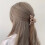 Hair Claw Clip Korean Style Solid Color 4.1 Inch Coffee 5