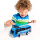 Tayo Minibussi Lelu Pull Back Sininen, 1 kpl 4