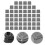 150Pièces Boîtes Gâteaux Moon Cakes Transparent 10