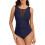 Women's One-Piece Swimsuit with Tummy Control and Mesh 3