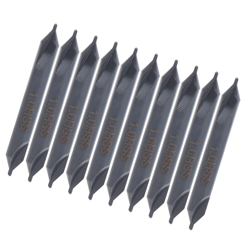 10Pcs Hss Center Drill Bits 1Mm For Stainless Steel Electronics 9331392143480
