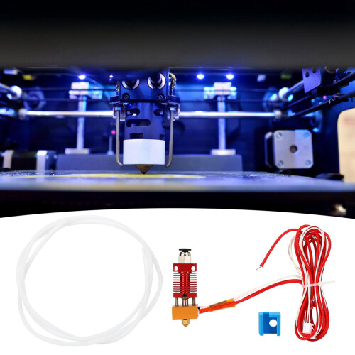 Μεταλλικός εξωθητήρας Hotend Plug and Play, κιτ θερμαντικού μπλοκ αλουμινίου Hotend MK8HotEnd για 2