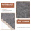 Coussin Feutre Épais Gris Pour Étudiants 4