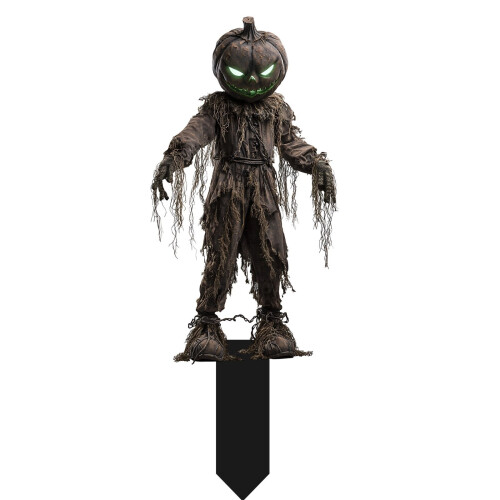 MIAOMIAOCC Decoração de Halloween para Casa, Prato de Chão 2D de 6 Polegadas com Tema de Halloween, Ideal para Decoração de Quintal, Pátio, 1
