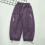 Kids' winter lined cargo pants – windproof insulated 3