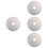 4Pièces Plaques Conduction Argent Accessoires Cuisine Casserole 7