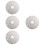 4Pièces Plaques Conduction Argent Accessoires Cuisine Casserole 8