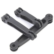 3-in-1 Aluminum Alloy Monopod Extension Rod for Action Cameras, 68mm-108mm