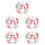 5Pcs Inflatable Bouncing Balls for Kids Durable Summer Toy 7