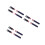 6Pcs Childrens Silicone Watch Straps Adjustable Multi-Color 9