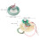 DIY Snow Globe Craft Plastic White with Battery Box and Stopper 2