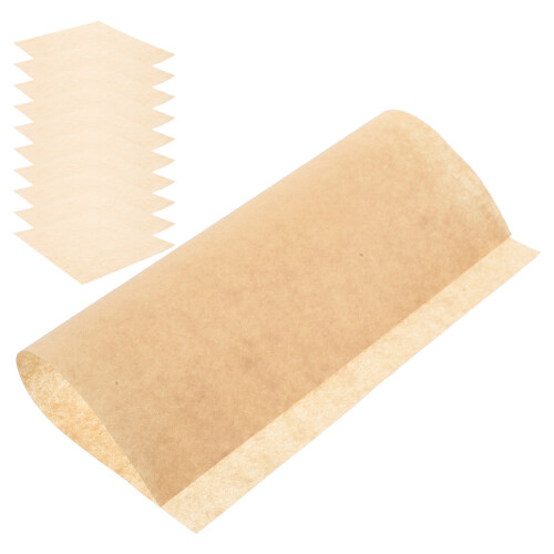 Papier Absorbant Huile Khaki Pour Snacks Friture 1