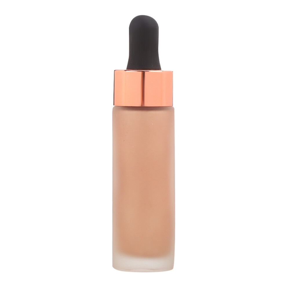 Blendable Liquid Highlighter Featuring Cruelty-Free Practices, Customizable Glow Drops For Contour Shaping And Skin Tone Evenness, Illuminating