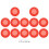 60Pcs Portable Silicone Stethoscope Head Accessories for Doctors 2