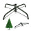 Rotating Adjustable Metal Christmas Tree Stand for Artificial Trees – Compatible with 35cm Base, Foldable 8