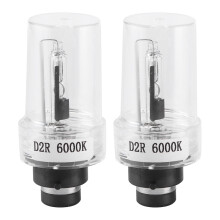 Lâmpada HID para farol automotivo, substituição de xenônio, alto rendimento luminoso, 6000K, super brilhante, design à prova d'água IP68,