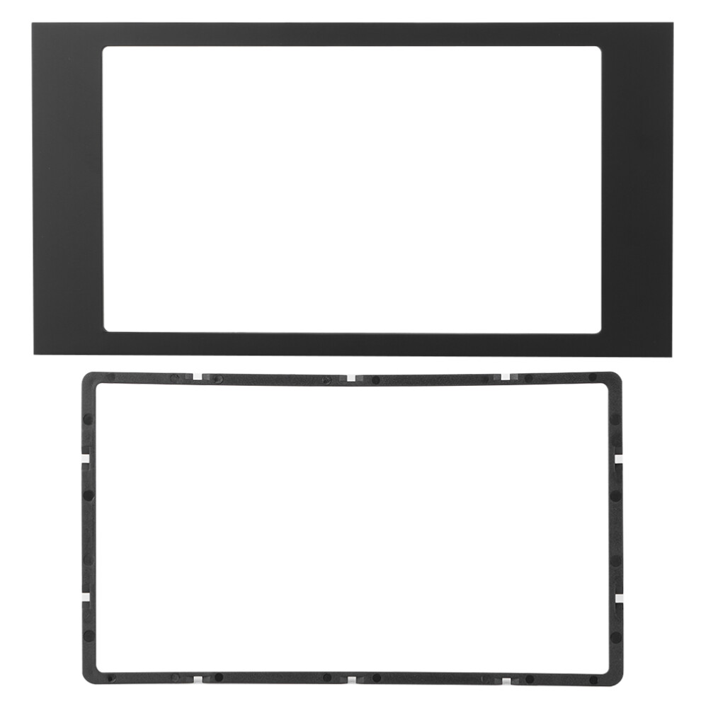 High Precision Installation Trim For Universal Car Stereo Frame, Retains Original Dashboard Appearance Double-Din Dash Installation Kit, High-Quality 9071309377453