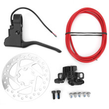 High Performance Disc Brake Set For Electric Scooter, Easy Installation With Ventilated Braking System And Durable Metal Components