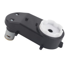 Elektrische motor voor kinderauto's met versnellingsbak, geluidsarm, slijtvaster, metalen middentandwiel.