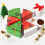 Christmas candy box tree-shaped paper gift box 12 pcs 3