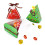 Christmas candy box tree-shaped paper gift box 12 pcs 5