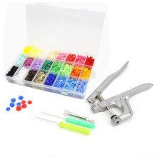 Sewing Clothing Fastener Snap Installation Tool With Portable Snap Press Design Durable Lightweight Aluminum For Easy Snap Attachment On Various