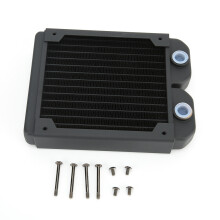Built In Water Separator Radiator For Custom Liquid Cooling, 14Tubes Design High Thermal Transfer Rate Compatible With High Performance Copper Water