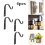 Metal Wall-Mount Hanging Basket Hook4Pack 1