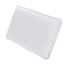 Spa Bath Pillow With Memory Foam Padding Strong Suction Cups For Secure Fixation Breathable Hollow Design Non Slip Bathtub Cushion Ergonomic Neck