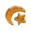 Set de tave pentru deserturi Iron Moon and Star 1