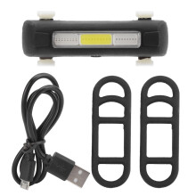 Fahrradrücklicht, USB-wiederaufladbar, wasserdicht, LED-Rücklicht, dimmbar, für mehr Sicherheit beim Radfahren, langlebig, stoßfest,