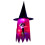 LED-beleuchteter Hexenhut als Halloween-Dekoration 1