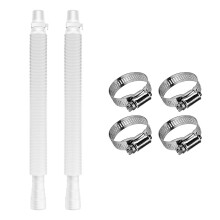 Lot de 2 tuyaux de rechange pour filtre de piscine, diamètre 1,73 po