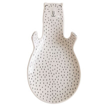 Ceramic Polar Bear Spoon Rest21x11x5cm