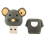 Μονάδα Flash Rabbit Pendrive σε σχήμα χοίρου σε σχήμα γελοιογραφίας, αδιάβροχη, υψηλής 4
