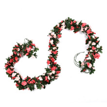 6-Pack250cm Multicolour Silk Rose Garland