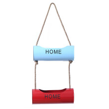 Vasos de parede elegantes em metal galvanizado para uso interno e externo, vaso suspenso rústico exclusivo, 1 unidade