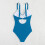 Women's Wrap Push-Up One-Piece Swimsuit with Tummy Control 3