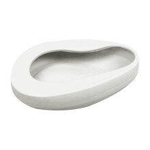 Urinal aus Kunststoff für Frauen und bettlägerige Patienten, tragbare Seniorentoilette, hygienische Materialien, glattes, leichtes und einfach zu