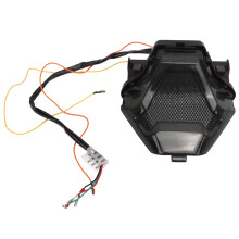 Brake Light Integrated LED Taillight For Motorcycles With Built-In Turn Signals High Quality Durable ABS Housing Hi-Flux LED Illumination Plug And