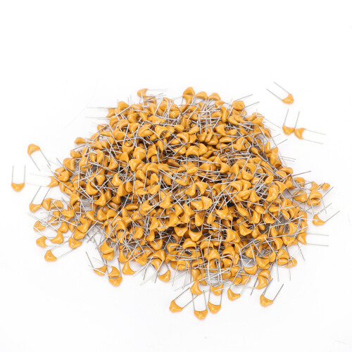 Inline Humidity Resistant Ceramic Capacitor DC50V Monolithic Capacitor High Quality Material Smooth Surface For Electronic Instruments Fine 1