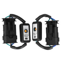 Adapterkabelbaum mit dynamischer Blinkerfunktion für LED-Rücklichtsysteme, mit Blinkermodul, einstellbaren Verzögerungseinstellungen und stabiler