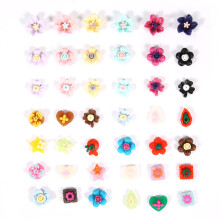 Plastic Stud Earrings Resin Based Non Toxic Good Durability Smooth Post Surface Hypoallergenic Alternative For Sensitive Ears Cute Accurate Shape