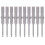Multi-Function Magnetic Screwdriver Bits, Round Shank S2Alloy Steel Set with Sandblasting Surface, Easy to Install and Durable for Electric Tools 3