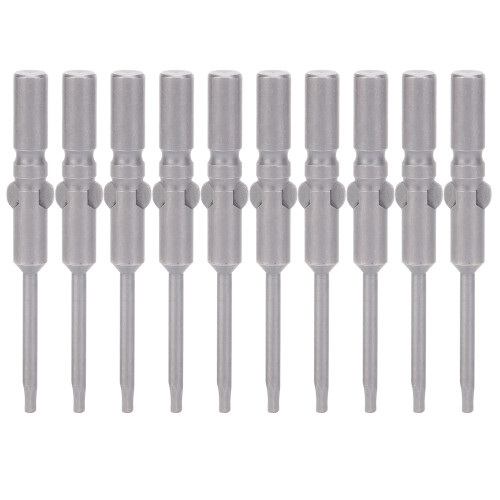 Multi-Function Magnetic Screwdriver Bits, Round Shank S2Alloy Steel Set with Sandblasting Surface, Easy to Install and Durable for Electric Tools 2