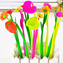 Water-Based Oil Liquid Color Changing Flower Pens Magic Design Creative Gel Ink Rollerball Pen Fast And Safe Drying Smooth Writing Refill Can Be